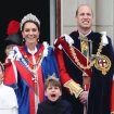 Kate y Guillermo con sus hijos.