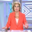 Ana Rosa Quintana en su vuelta hoy a la televisión.