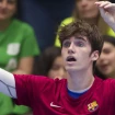 Pablo Urdangarin en una imagen con el uniforme del Barcelona B.