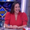 Tamara Falcó en 'El hormiguero' vestida de rojo