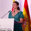 La princesa Leonor en los Premios Princesa de Girona.