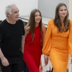 La infanta Sofía y la Princesa Leonor con Ferran Adrià en El Bulli
