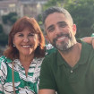 Roberto Leal en una foto con su madre, Mercedes