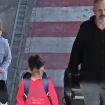 Miguel Bosé con sus hijos Diego y Tadeo