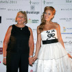 Beatriz Trapote y Carmen Bazán juntas en un photocall en 2011.