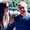 Anabel, junto a su padre, Bernardo Pantoja