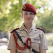 La princesa Leonor recibe el sable de cadete en la Academia de Zaragoza