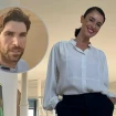 Blanca Romero en un montaje con Cayetano Rivera.