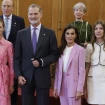 Los Reyes y sus hijas en los premios Príncipe de Asturias 2023