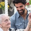 Miguel Ángel Muñoz junto a su Tata en una bonita imagen