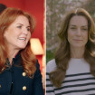 Sarah Ferguson y Kate Middleton.
