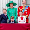 Kate Middleton junto al príncipe Guillermo y sus dos hijos