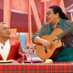 María del Monte y Jorge Javier en 'La última cena'.