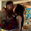 Pilar Rubio y Sergio Ramos se besan