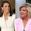 Terelu y la reina Letizia.