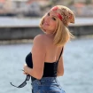Marta Riesco, feliz con sus nuevos proyectos.