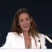 Telma Ortiz en un evento de Concordia.