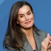 La reina Letizia, aplaudiendo.