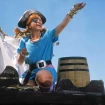 Tami Erin como 'Pippi Calzaslargas'.