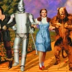 Los protagonistas de 'El Mago de Oz', película de 1939.
