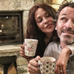 Patricia Pérez y Luis Canut en invierno (redes)