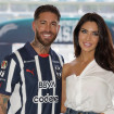 Sergio Ramos y Pilar Rubio, ya en México.