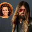 Billy Ray Cyrus con su hija Miley Cyrus.