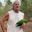Frank Cuesta en su santuario de Tailandia.