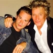 Sean Stewart con su padre Rod Stewart en una foto de archivo