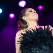 Isabel Pantoja durante un concierto