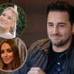 David Bustamante en un montaje con Yana Olina y Paula Echevarría