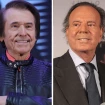 Raphael en un montaje con Julio Iglesias