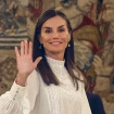 La reina Letizia hoy en la Zarzuela.
