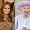 Sarah Ferguson e Isabel II.