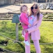 Ana Obregón cn su nieta en el zoo
