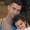 Cristiano Ronaldo y su hija Bella Esmeralda