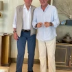 Carlos Herrera visitó al rey en Abu Dabi.