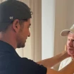 David Bisbal con su padre, José Bisbal