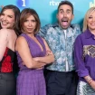 Inés Henand, María Patiño, Aitor Albizua y Belén Esteban en una imagen de phocotall promocional antes del estreno de La familia de la tele