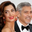 George Clooney y Amal Clooney.
