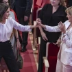 La reina Letizia y Almudena Ariza.
