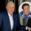 El rey Juan Carlos en un montaje con su hermana, la infanta Margarita