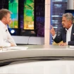 Miguel Ángel Revilla con Pablo Motos en 'El Hormiguero'.