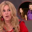 Ana Obregón en 'Y ahora Sonsoles' en un montaje con Victoria y David Beckham