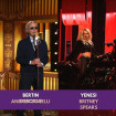 Bertín Osborne y Yenesi actuando