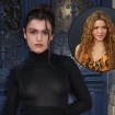 Amaia Romero y Shakira en un montaje