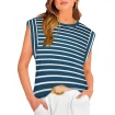 Camiseta sin mangas de verano para mujer, fresca y versátil
