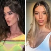 Marta López Álamoen un montaje con Alejandra Rubio