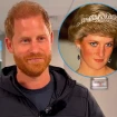 El príncipe Harry y su difunta madre Lady Di.