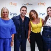 Belén Esteban, Aitor Albizua, María Patiño e Inés Hernand en un photocall de RTVE.